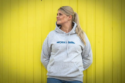 Hoodie grau - Logo